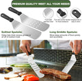 EWFEN 35PCS Griddle Accessories Kit - Flat Top Grill Accessories Set with Spatulas, Basting Cover & Scraper