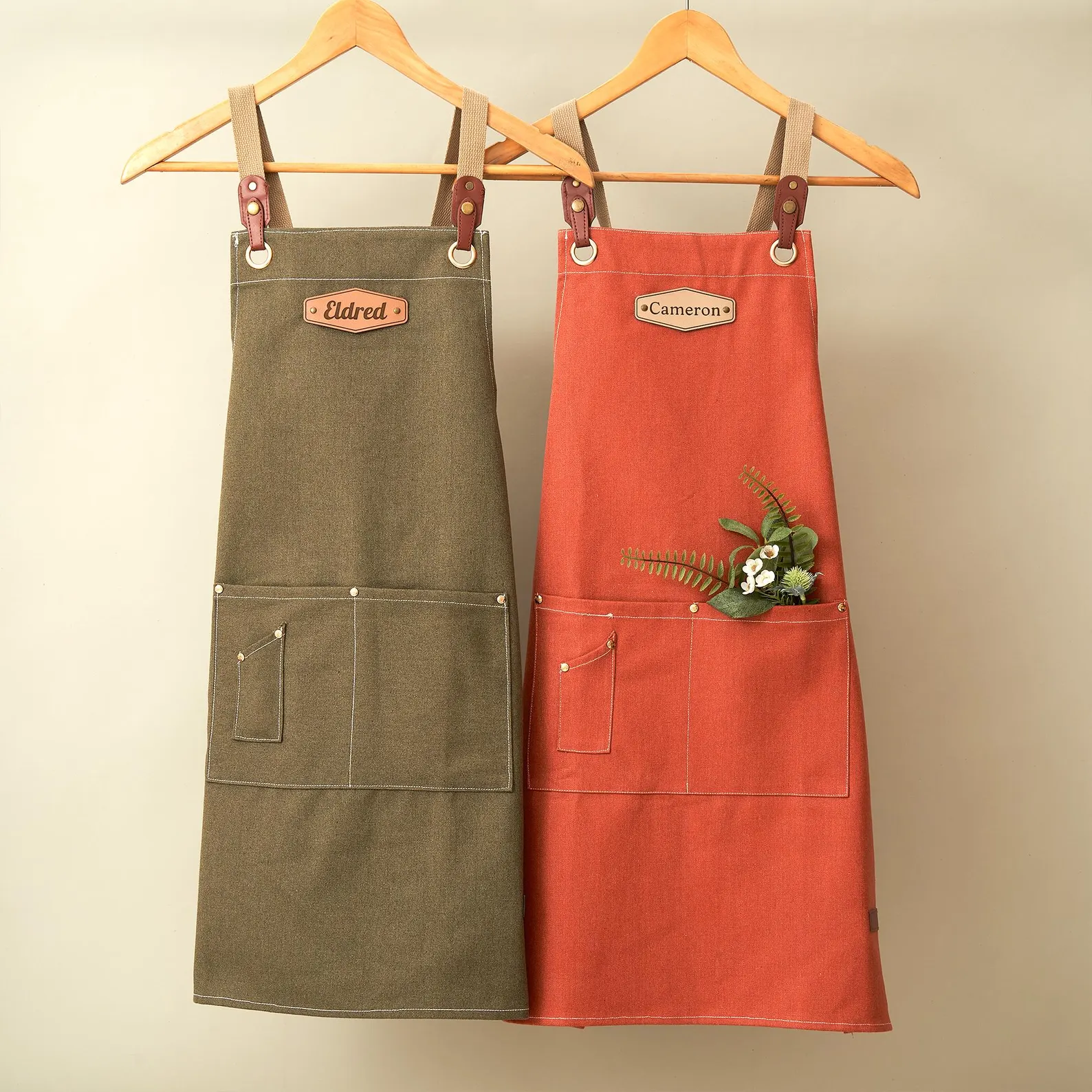 Personalized Canvas Apron for Women